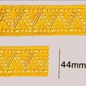 6174 ENTREMEIO 3,9CM 20M 08 AMARELO