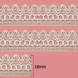 6190 RENDA ALGODAO CRU 31MM 50METROS