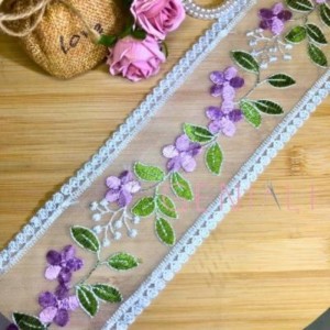 TULE CRL10 101/254/164 LILAS 9,0CM 13,7M