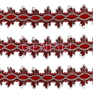 GALAO 86 145 VERMELHO PRATA 50MM 20MTS