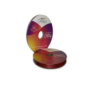 FITA DE CETIM N2 47 VINHO 10MM 50M