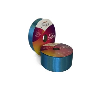 FITA DE CETIM N9 07 TURQUESA 38MM 50M