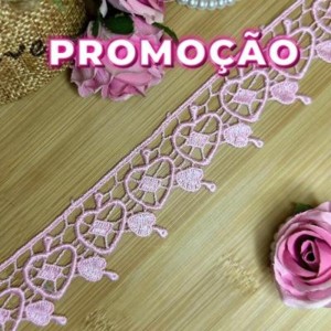 GUIPIR A005 ROSA BEBE LARG:4,3CM 13,7M