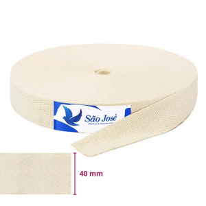 CADARCO 40MM 4040 100%ALGODAO CRU 25M