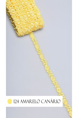 GUIPIR CHL617 124 AMARELO CLARO 1,5CM