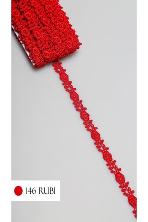 GUIPIR CHL617 146 VERMELHO ESCURO 1,5CM