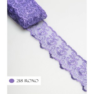 TULE CRL02 218 ROXO LARG:4,0CM