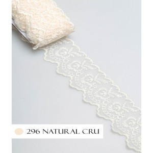 TULE CRL02 296 NATURAL LARG:4,0CM