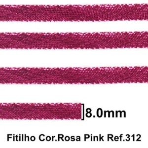 FITILHO 08 312 PINK LARG:8MM 50M