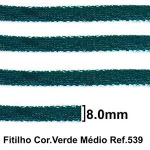 FITILHO 08 539 VERDE JADE LARG:8MM 50M