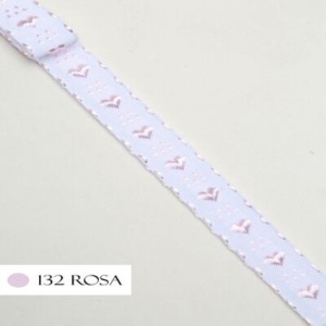 GALAO CORACAO 132 ROSA BB 1,7CM 10M