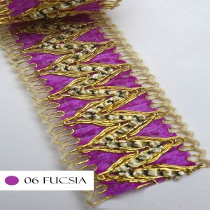 GALAO 067 006 FUCSIA/OURO 40MM 20M