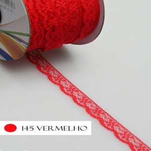 RENDA R001 0,9CM 50M 145 VERMELHO
