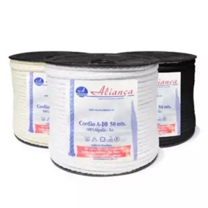 Cordão de Algodão Trançado Aliança A6 3mm 100m