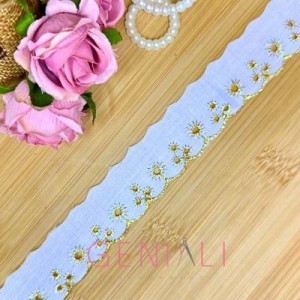 BORDADO LUREX CTL61 101/OUR 2,5CM