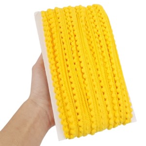 POM POM 10MM 110 AMARELO OURO 25MTS