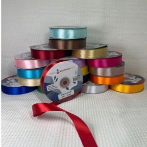 Fita de Cetim n5 - 22mm 50 Metros Diversas Cores