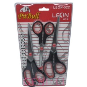 KIT DE TESOURAS 3 PECAS PITBULL