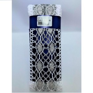 ORD35 ENTREMEIO BRANCO.PRATA LARG:7CM