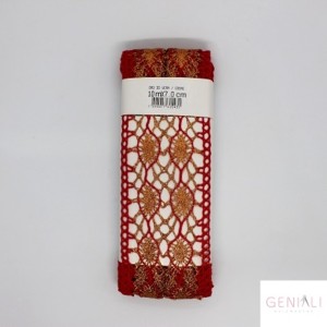 ORD35 ENTREMEIO VERMELHO.COBRE LARG:7CM