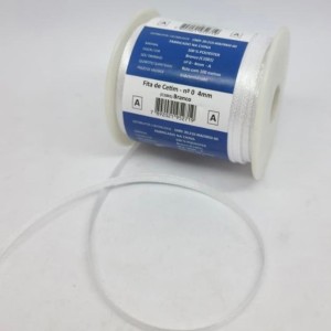 FITA DE CETIM MANTOVANI 4MM BRANCO