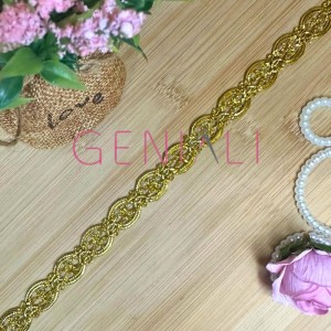 GALAO 015 OURO LARG:2CM 20METROS