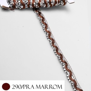 GALAO 191 PRA/290 MARROM 12MM 20M