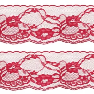 RENDA R004 75MM 50M 145 VERMELHO