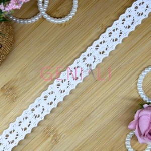 RENDA DE ALGODAO 05 - 2,0CM 20MTS BRANCO