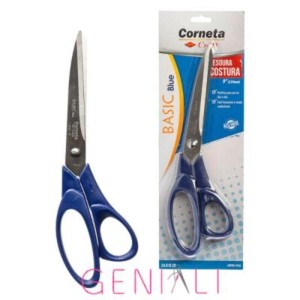 TESOURA BASIC BLUE 9 24CM 24.810.29