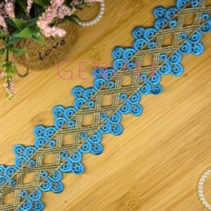 GUIPIR TG29 199 TURQUES/OURO 7,0CM 13,7M