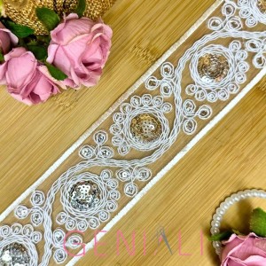 TULE SOUTACH TRKIM241295 BCO 4,5CM 13,7M