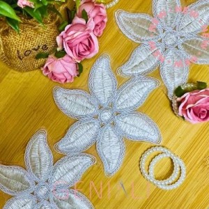 TULE SOUTACHE TRWQ2205 BRANCO 13CM 13,7M