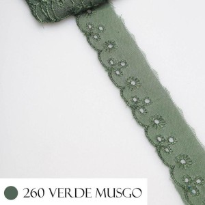 BORDADO 2,5CM 260 VD MUSGO CTL61