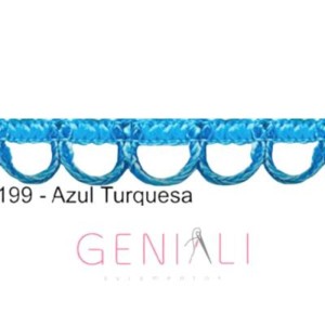 GALAO 020 199 TURQUESA 1,5CM 20M