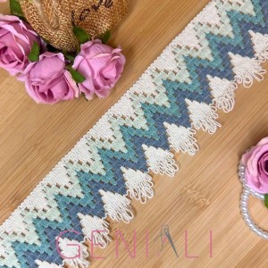 RENDA DEGRADÊ HAK 6,4CM - 10M COR8215