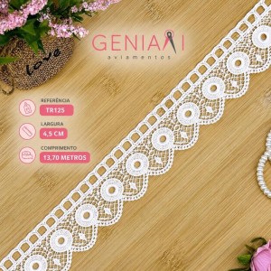 GUIPIR TR125 BRANCO LARG:4,5CM 13,7M