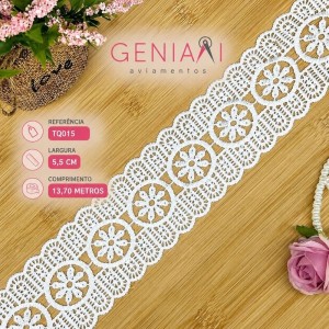 GUIPIR TQ015 BRANCO LARG:5,5CM 13,7M