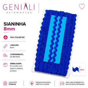 SIANINHA 8MM 207 ROYAL 50M - NYBC