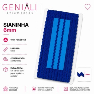 SIANINHA 6MM 207 ROYAL 50M - NYBC