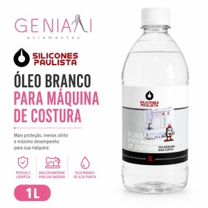 OLEO BRANCO 1 LITRO SILICONES PAULISTA