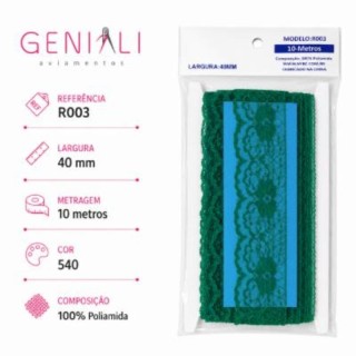 RENDA R003 40MM 10M 235 BANDEIRA