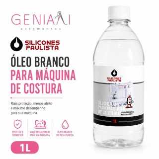 OLEO BRANCO 1 LITRO SILICONES PAULISTA