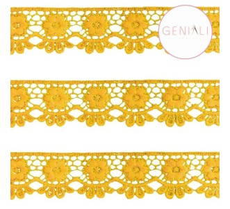 GUIPIR CHL655 110 AMARELO OUR LARG:3,5CM