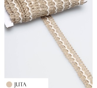 ALGODAO COM JUTA GALAO 176 3,5CM 20MTS
